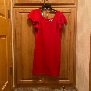 Stylish red dress from local boutique! Size large!